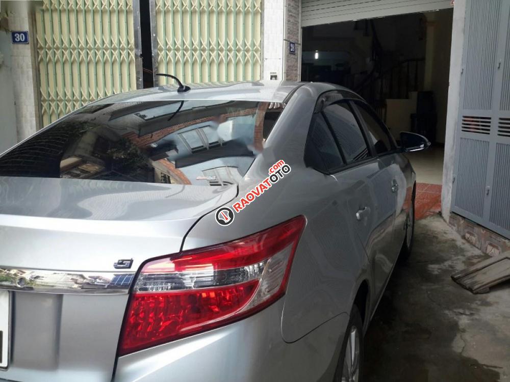 Cần bán Toyota Vios sản xuất 2014, màu bạc chính chủ, giá chỉ 520 triệu-2