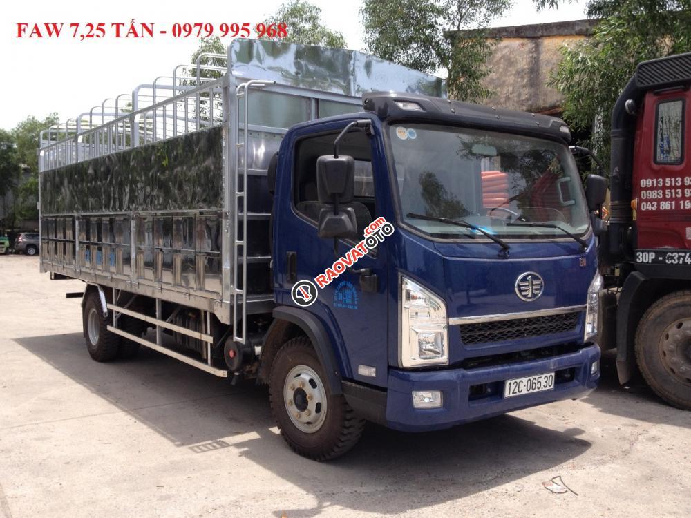 Bán xe tải GM FAW 7,25 tấn thùng dài 6M3, máy khỏe cầu to. L/H 0979 995 968-6