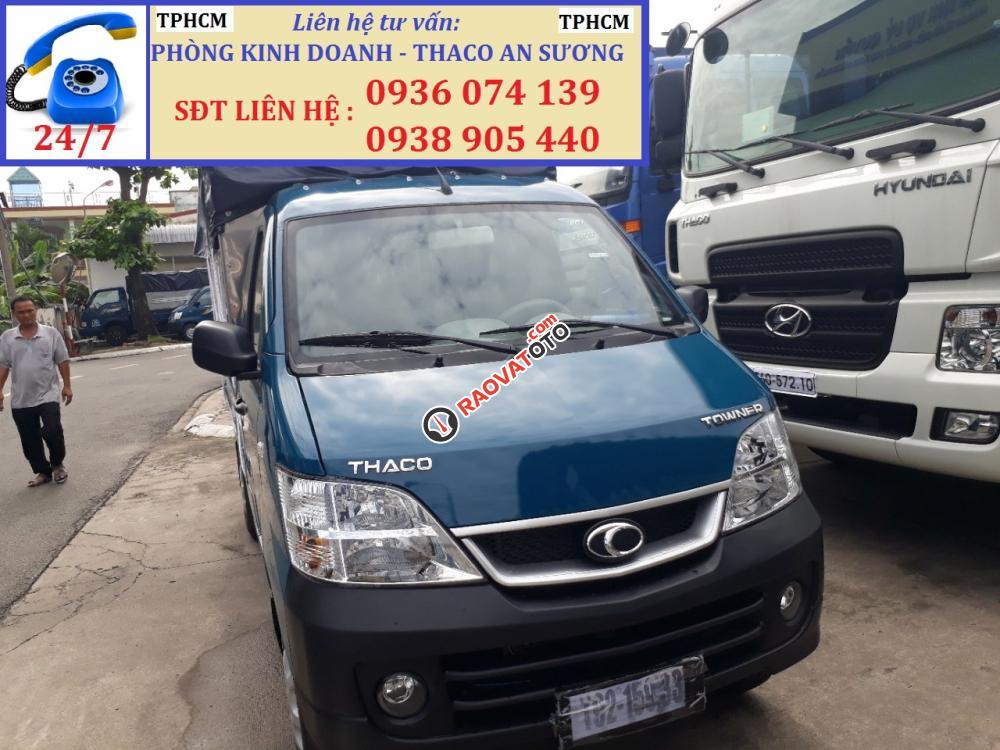 Giá bán xe tải Towner Trường Hải, tải trọng 990kg, đời 2017, có máy lạnh Cabin - Hỗ trợ trả góp - LH 0936 074 139-3