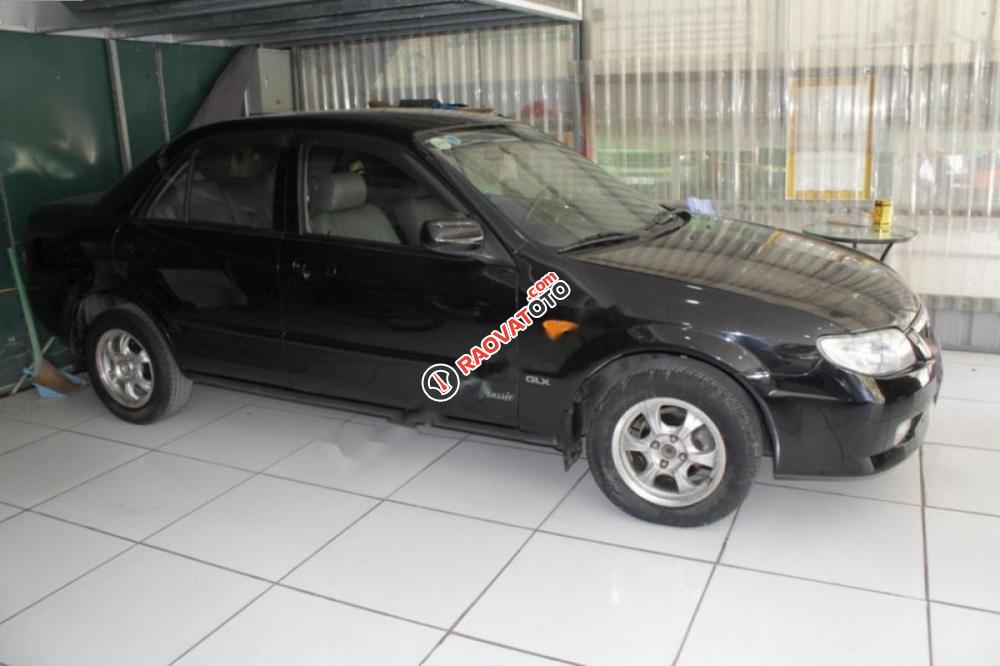 Cần bán gấp Mazda 323 đời 2003, màu đen chính chủ-2