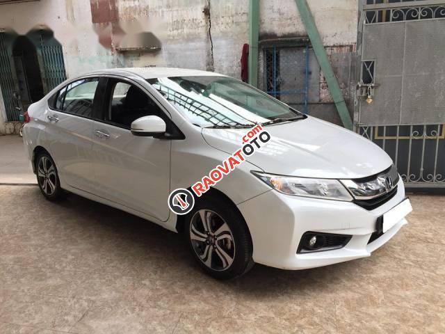 Bán Honda City đời 2016, màu trắng số tự động, 505tr-5