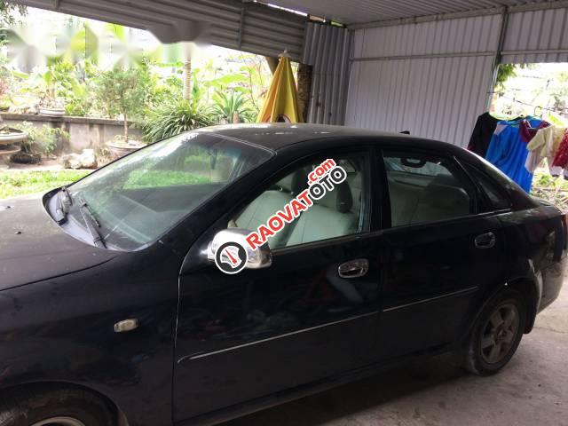 Chính chủ bán xe Daewoo Lacetti đời 2004, màu đen-2