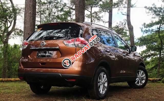 Bán xe Nissan X Trail 2018, màu vàng đồng, xe mới 100% giá cả tốt nhất Hà Nội, khuyến mại phụ kiện và tiền mặt-1