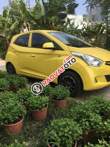 Bán Hyundai Eon năm 2012, màu vàng, xe nhập xe gia đình-0