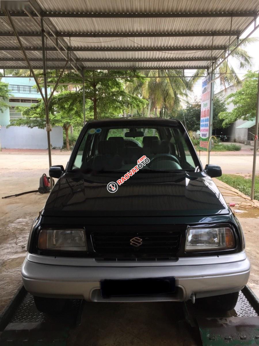 Bán Suzuki Vitara JLX sản xuất 2005, màu xanh lam-0