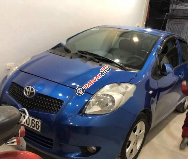 Bán xe Toyota Yaris đời 2006, màu xanh lam, nhập khẩu số tự động-1