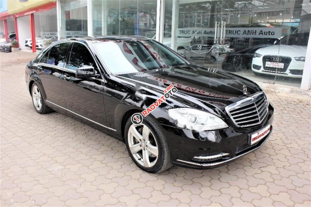 Cần bán lại xe Mercedes S500L đời 2010, màu đen, xe nhập-1