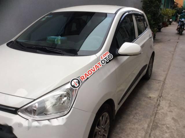 Bán Hyundai Grand i10 MT sản xuất 2016, màu trắng-1