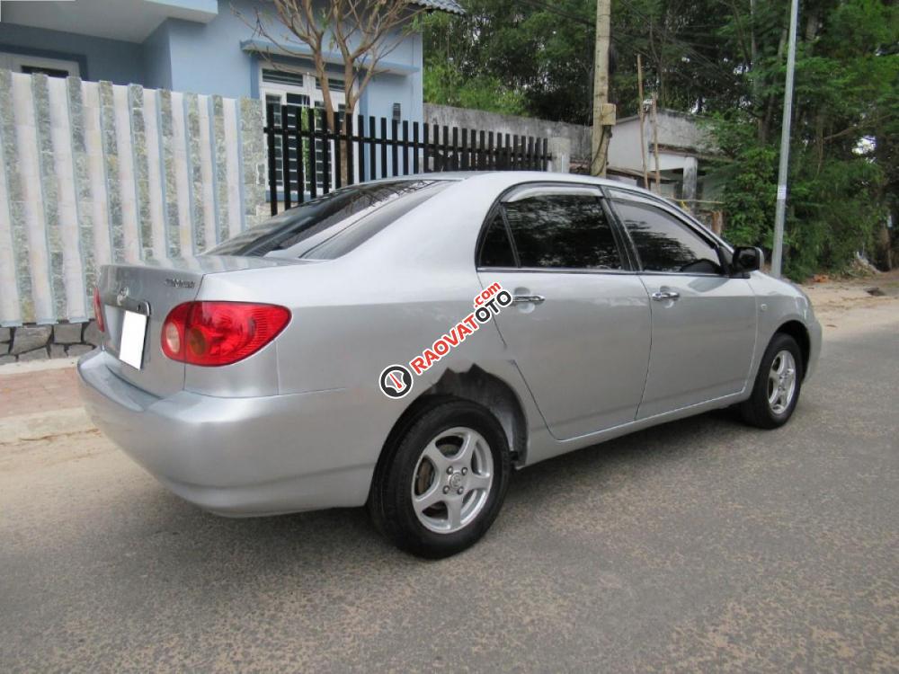 Cần bán lại xe Toyota Corolla altis đời 2003, màu bạc còn mới, 223tr-3