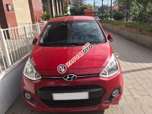 Bán ô tô Hyundai Grand i10 1.2 AT 2016, màu đỏ, nhập khẩu nguyên chiếc-0