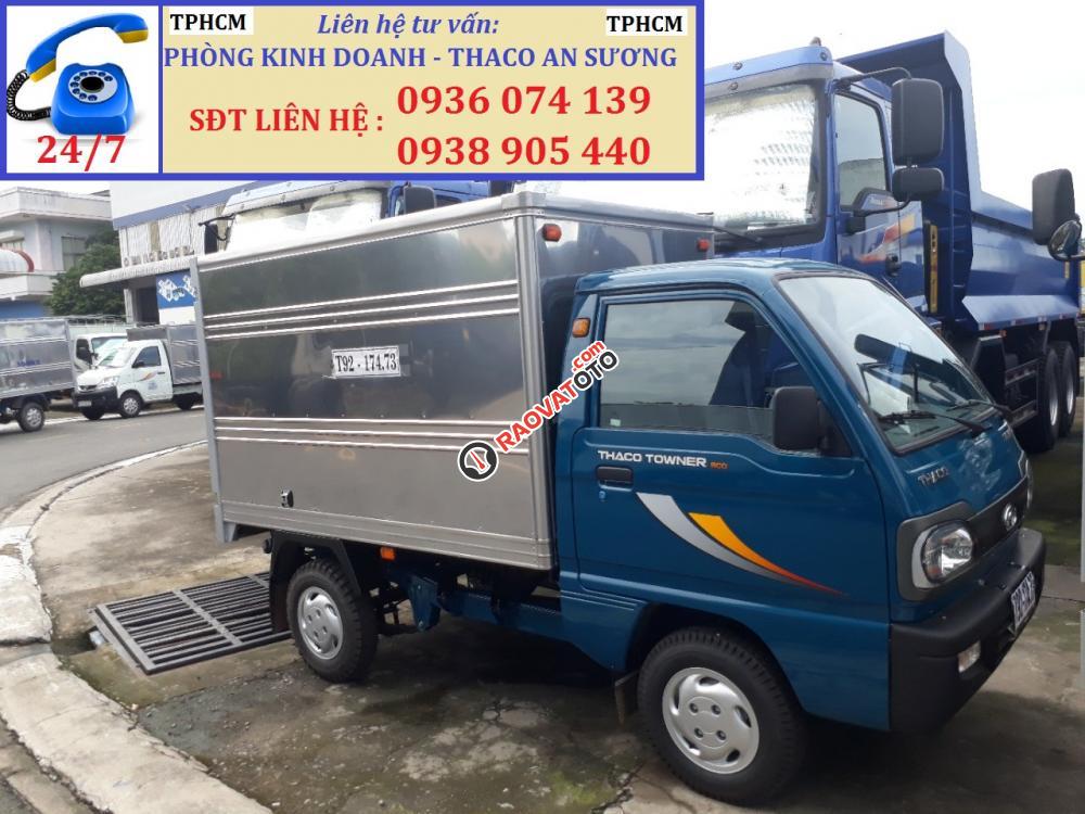 TPHCM, xe tải Trường Hải 900kg, Thaco Towner 800 đời 2017 mới-0