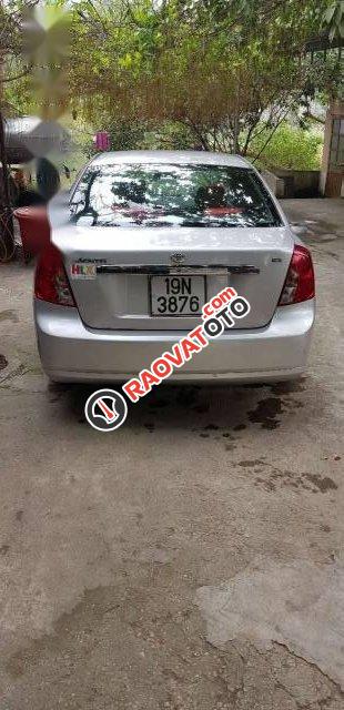 Bán Daewoo Lacetti EX đời 2009, màu bạc, giá tốt-3