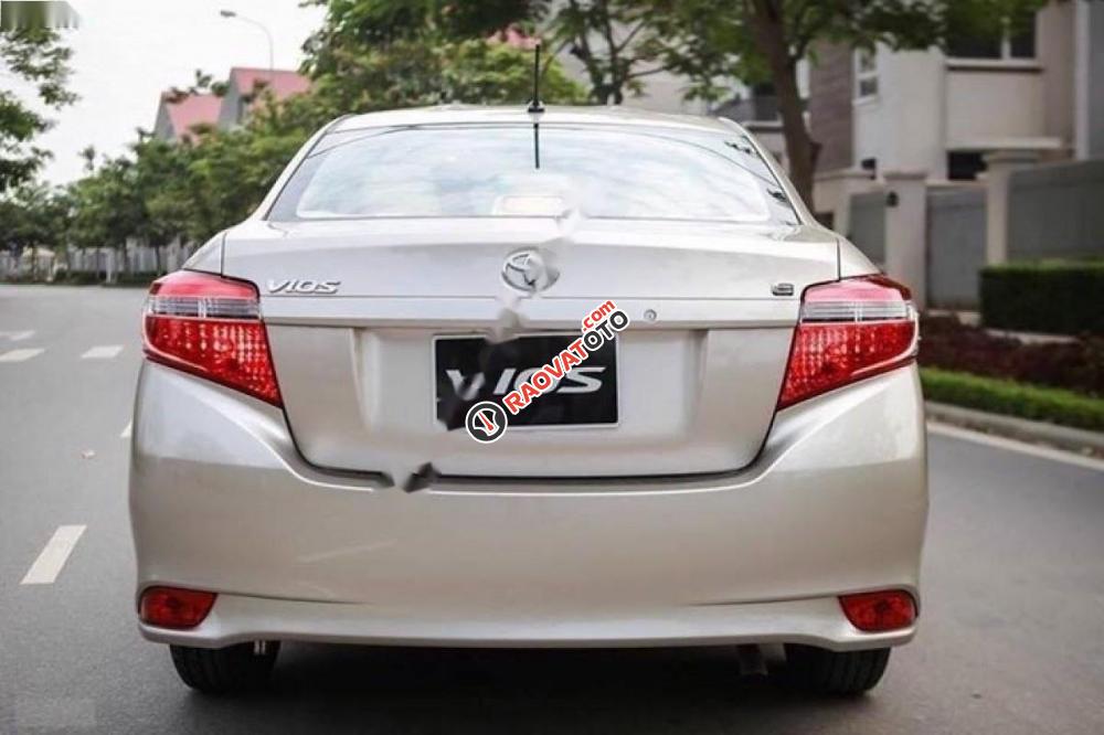 Bán xe Toyota Vios 1.5E CVT đời 2017, màu vàng, 510tr-0