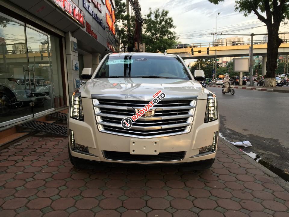 Cadillac Escalade ESV Premium 2016, màu trắng, xe nhập Mỹ, giá tốt nhất, giao ngay - LH: 0974.29.99.22-1