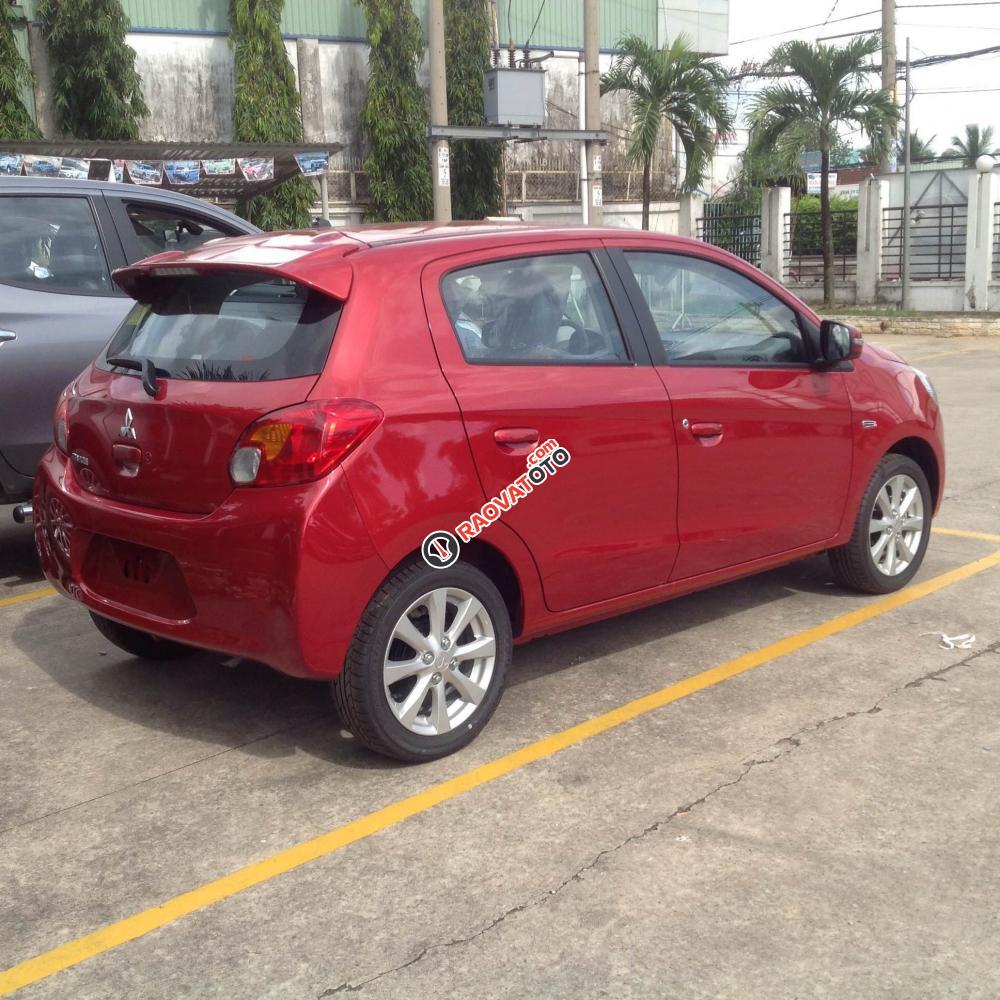 Bán xe Mitsubishi Mirage năm 2017, màu đỏ, nhập khẩu chính hãng-8