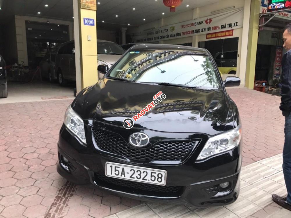 Cần bán lại xe Toyota Camry SE 2.5 2009, màu đen, nhập khẩu nguyên chiếc, giá tốt-0