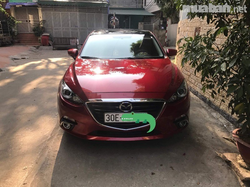 Bán ô tô Mazda 3 đời 2015, màu đỏ, nhập khẩu chính hãng-0