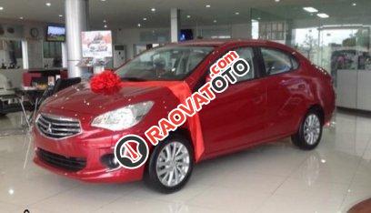 Bán xe Mitsubishi Attrage mới đời 2018, màu đỏ, nhập khẩu chính hãng, liên hệ: Lê Nguyệt: 0911.477.123-1