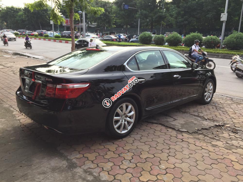 Bán ô tô Lexus LS 460L sản xuất 2008, màu đen, xe nhập-3