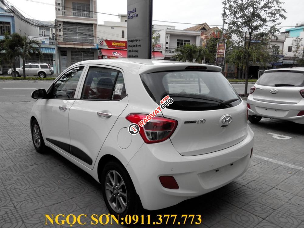 Cần bán xe Hyundai Grand i10 mới, màu trắng - LH Ngọc Sơn: 0911.377.773-13