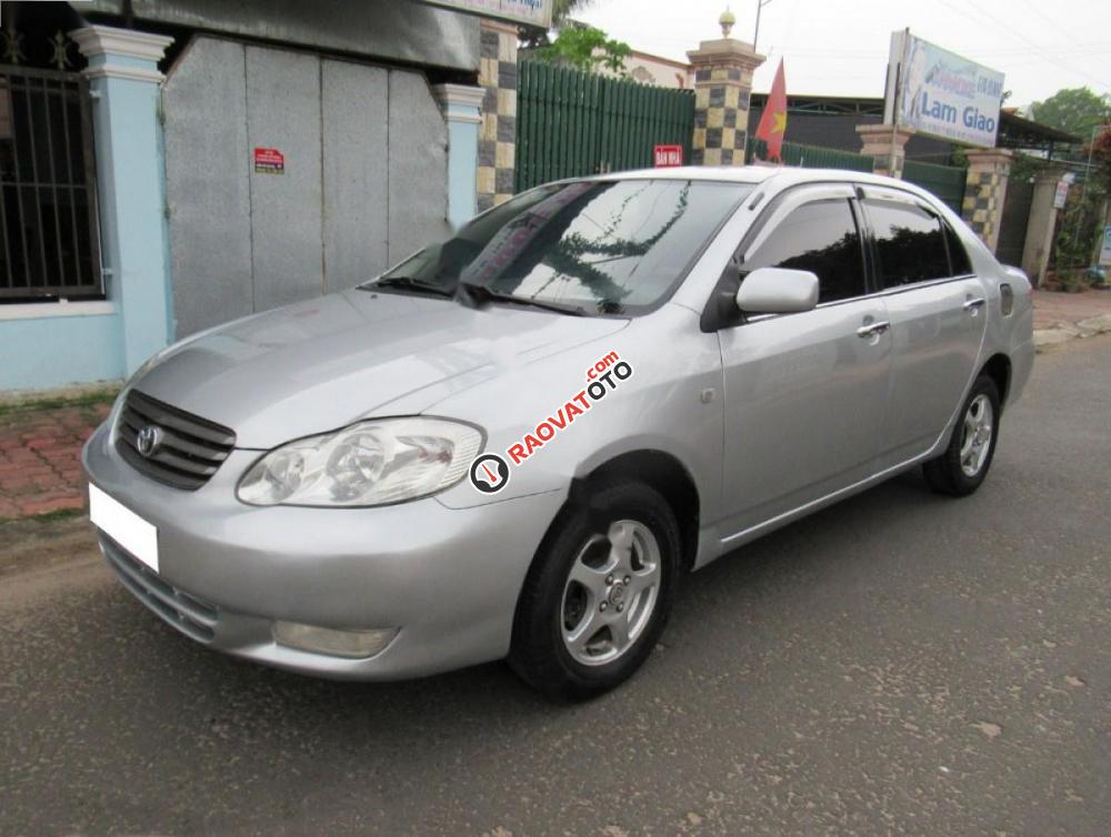 Cần bán lại xe Toyota Corolla altis đời 2003, màu bạc còn mới, 223tr-5