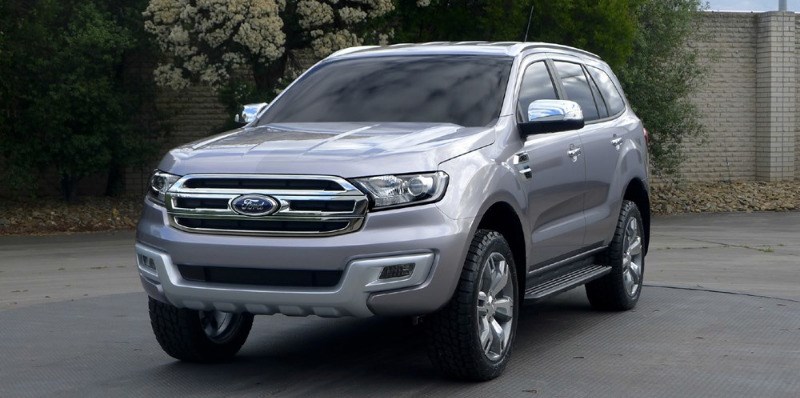 Bán Ford Everest đời 2017, màu bạc, nhập khẩu chính hãng-0