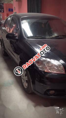 Bán gấp Daewoo Gentra đời 2010, màu đen, giá chỉ 200 triệu-0