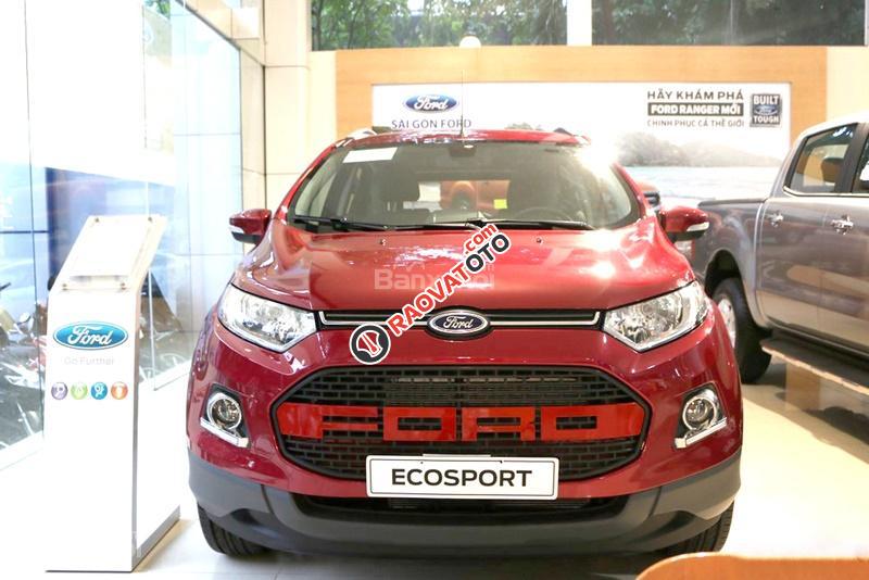 Xe ô tô Ford EcoSport 1.5L 2017, giá 555 triệu (chưa khuyến mãi), vay 85% LS cố định 0.6%/tháng-1