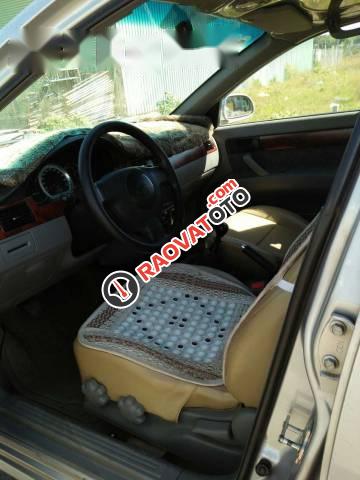 Bán Daewoo Lacetti đời 2009, màu bạc xe gia đình, giá tốt-4