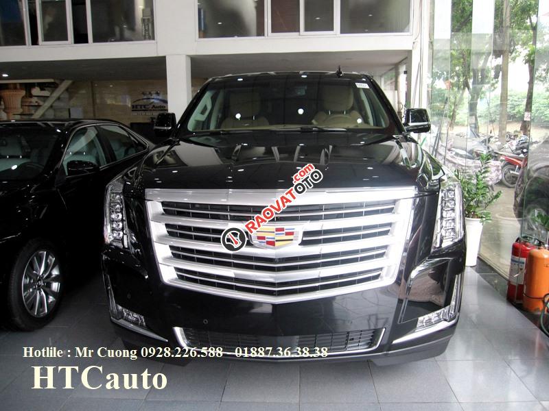 Bán xe Cadillac Escalade 2016 màu đen, nhập Mỹ-0