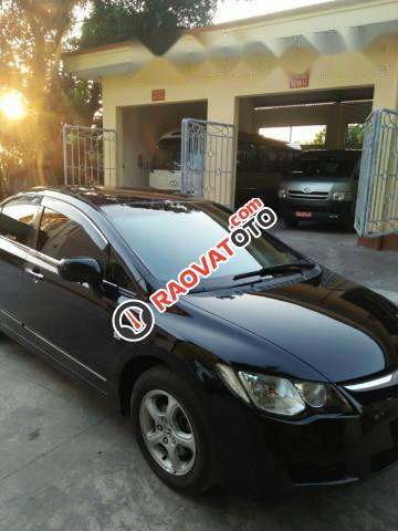 Bán xe Honda Civic năm 2008, màu đen  -3