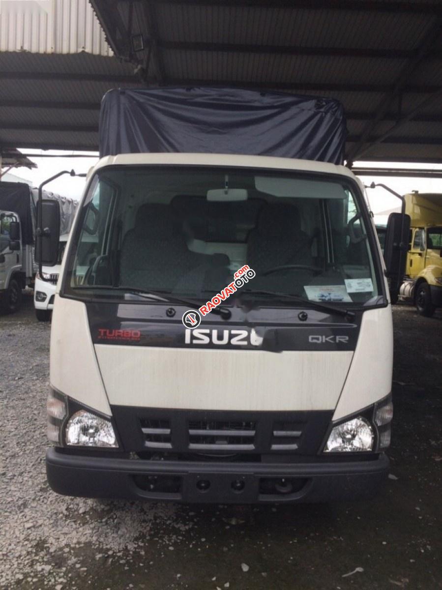 Bán Isuzu QKR 55H sản xuất 2017, màu trắng-0