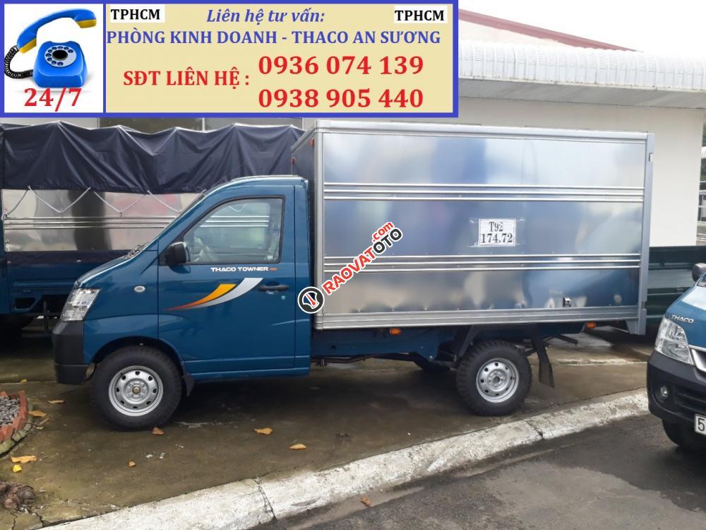 Xe tải Thaco Towner 990 mới, tải trọng hàng 990kg, giá rẻ tư vấn tận nhà tại TPHCM-0