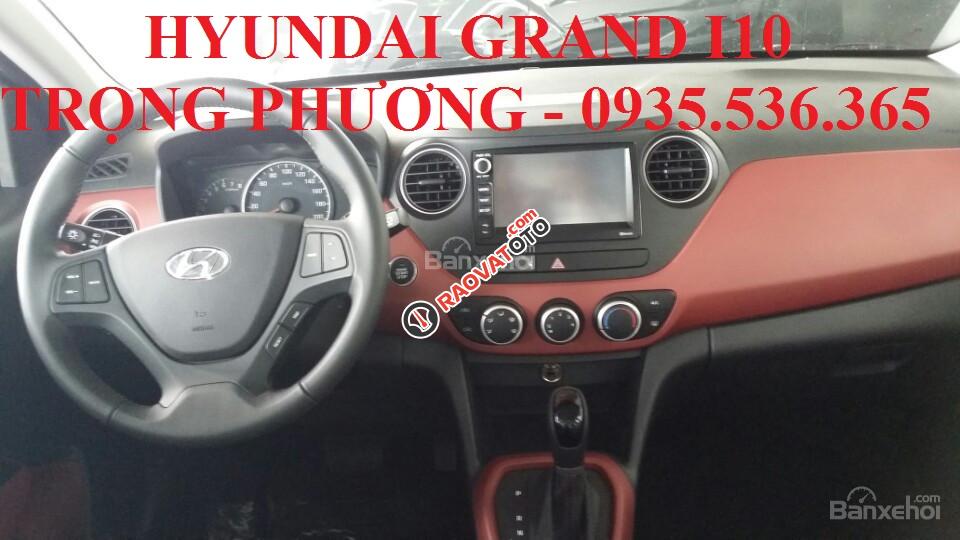 Grand i10 sản xuất 2018 Đà Nẵng, LH: Trọng Phương - 0935.536.365, khuyến mãi tiền mặt và phụ kiện-1