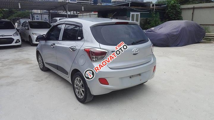 Bán Hyundai Grand i10 2018, màu bạc, giá cực tốt, khuyến mãi đầy đủ-3