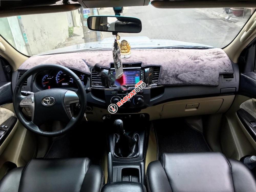 Bán Toyota Fortuner G đời 2014, màu bạc-5