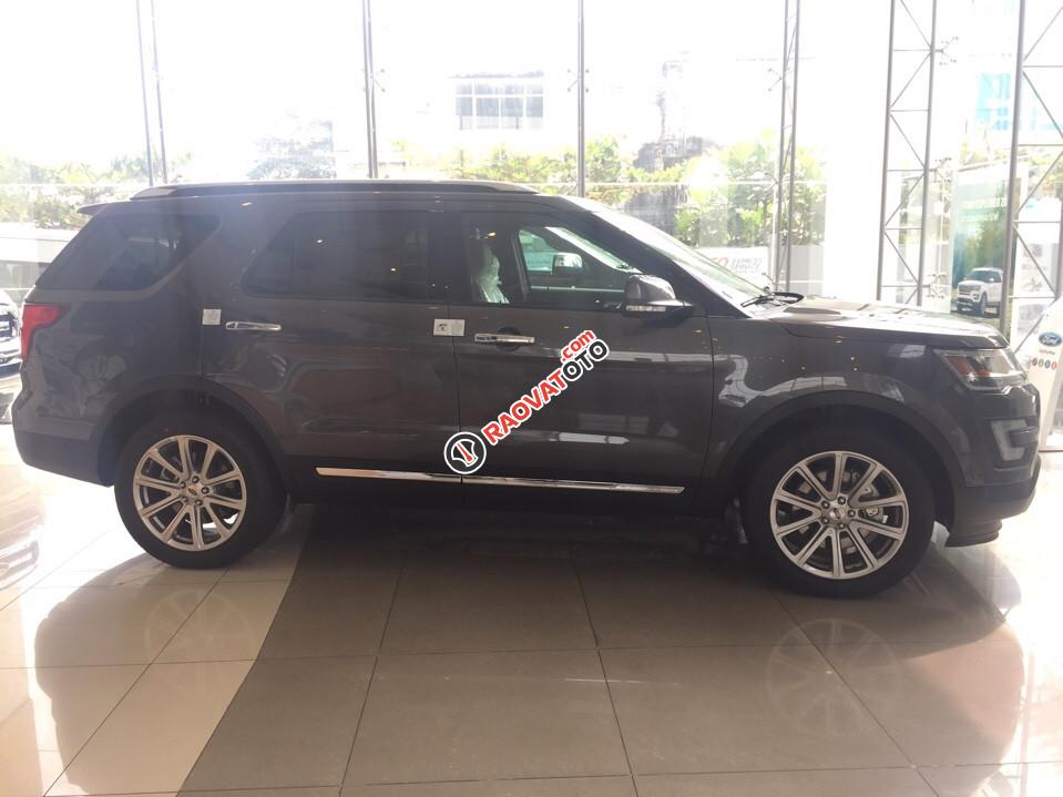 Bán Ford Explorer 2.3 Ecoboost mầu xám, giao ngay-1