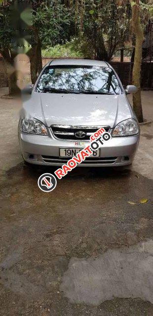 Bán Daewoo Lacetti EX đời 2009, màu bạc, giá tốt-1