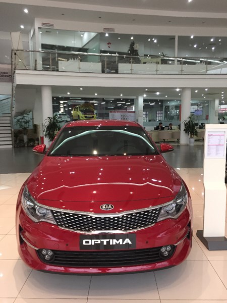 Bán xe Kia Optima đời 2017, màu đỏ, nhập khẩu-4