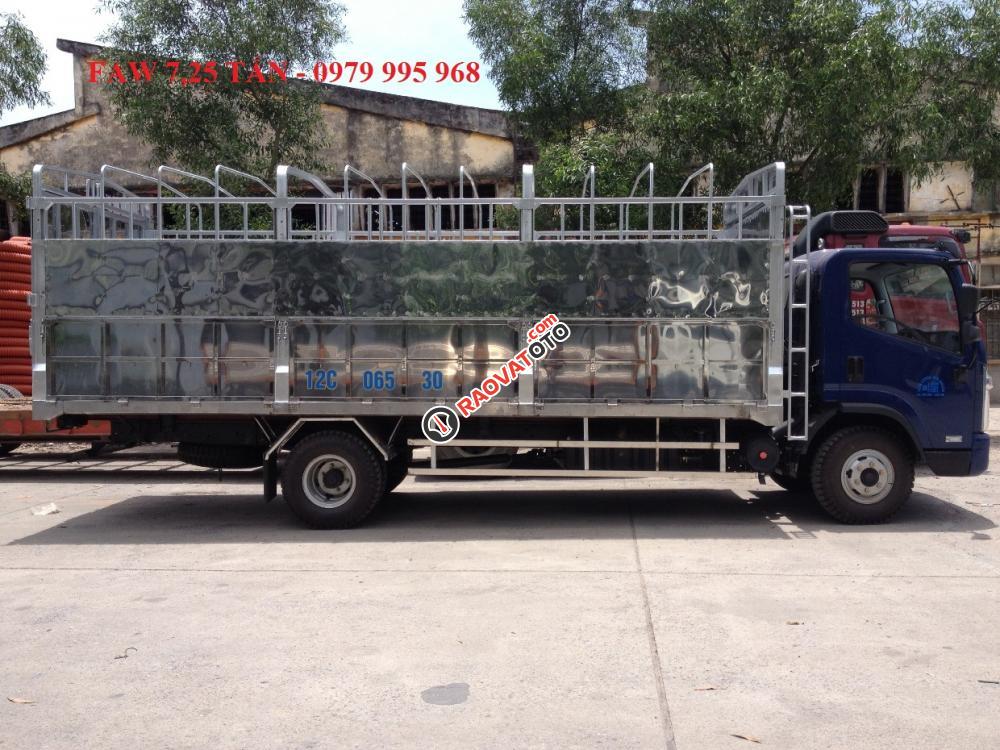 Bán xe tải GM FAW 7,25 tấn thùng dài 6M3, máy khỏe cầu to. L/H 0979 995 968-4