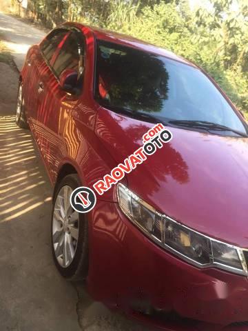 Bán Kia Forte đời 2011, màu đỏ, giá chỉ 365 triệu-0