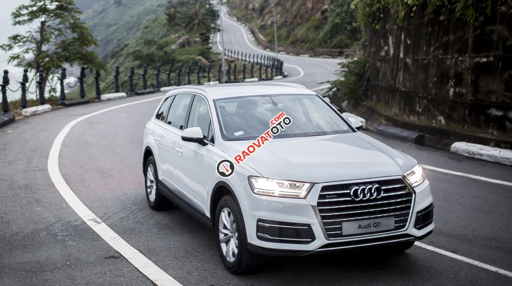 Bán Audi Q7 2.0 TFSI 2016, màu trắng, xe nhập-0