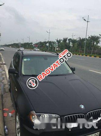 Bán BMW X3 đời 2007, màu đen, giá 400tr-4