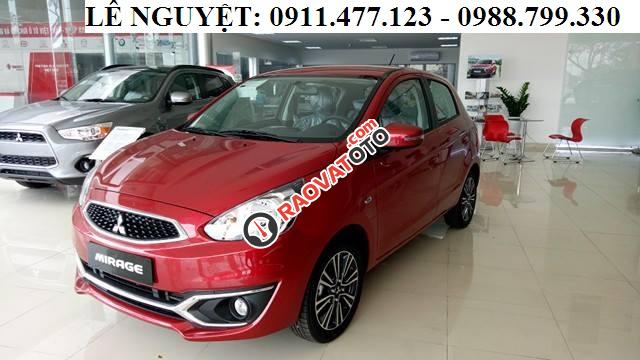 Bán xe Mitsubishi Mirage năm 2017, màu đỏ, nhập khẩu chính hãng-3