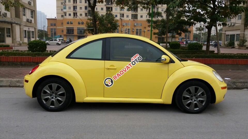 Xe Volkswagen Beetle đời 2007 màu vàng, giá 440 triệu nhập khẩu-1