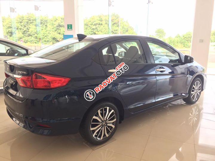 Bán Honda City CVT năm 2017, màu đen-1