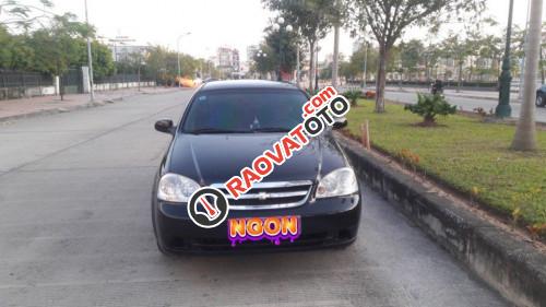 Bán Chevrolet Lacetti 1.6 MT đời 2012, màu đen-0