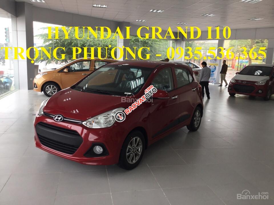 Grand i10 sản xuất 2018 Đà Nẵng, LH: Trọng Phương - 0935.536.365, khuyến mãi tiền mặt và phụ kiện-4