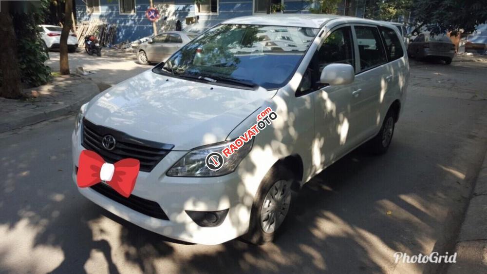 Bán ô tô Toyota Innova đời 2015, màu trắng-8