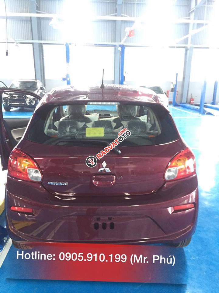 Cần bán Mitsubishi Mirage ở Đà Nẵng, màu đỏ, nhập khẩu chính hãng, giao xe tận nơi, cho vay 80%-2